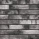 Klinker-Thermopaneel Primeberg Piatto Antracyt 50 mm