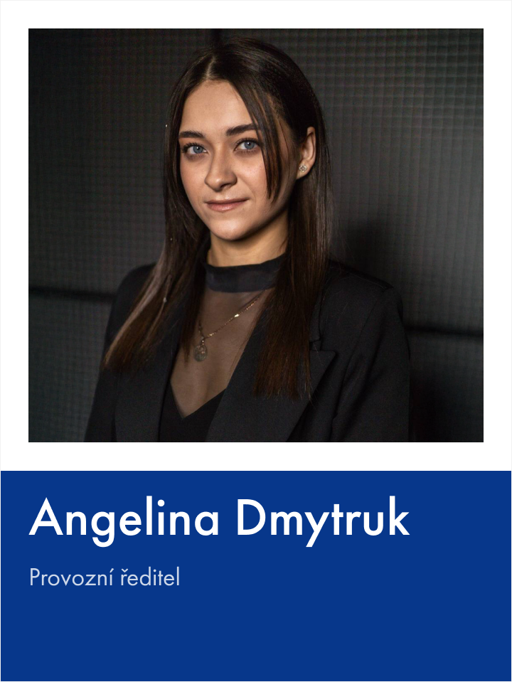 Angelina Dmytruk Provozní ředitel Primeberg