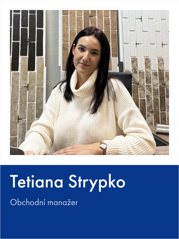 Tetiana Strypko Obchodní manažer Primeberg